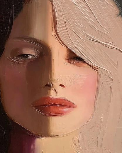 Textured Woman Paintings No.022