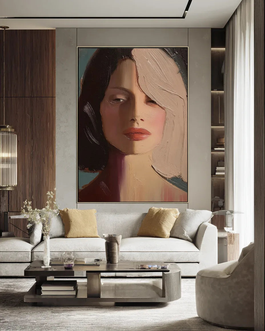Textured Woman Paintings No.022