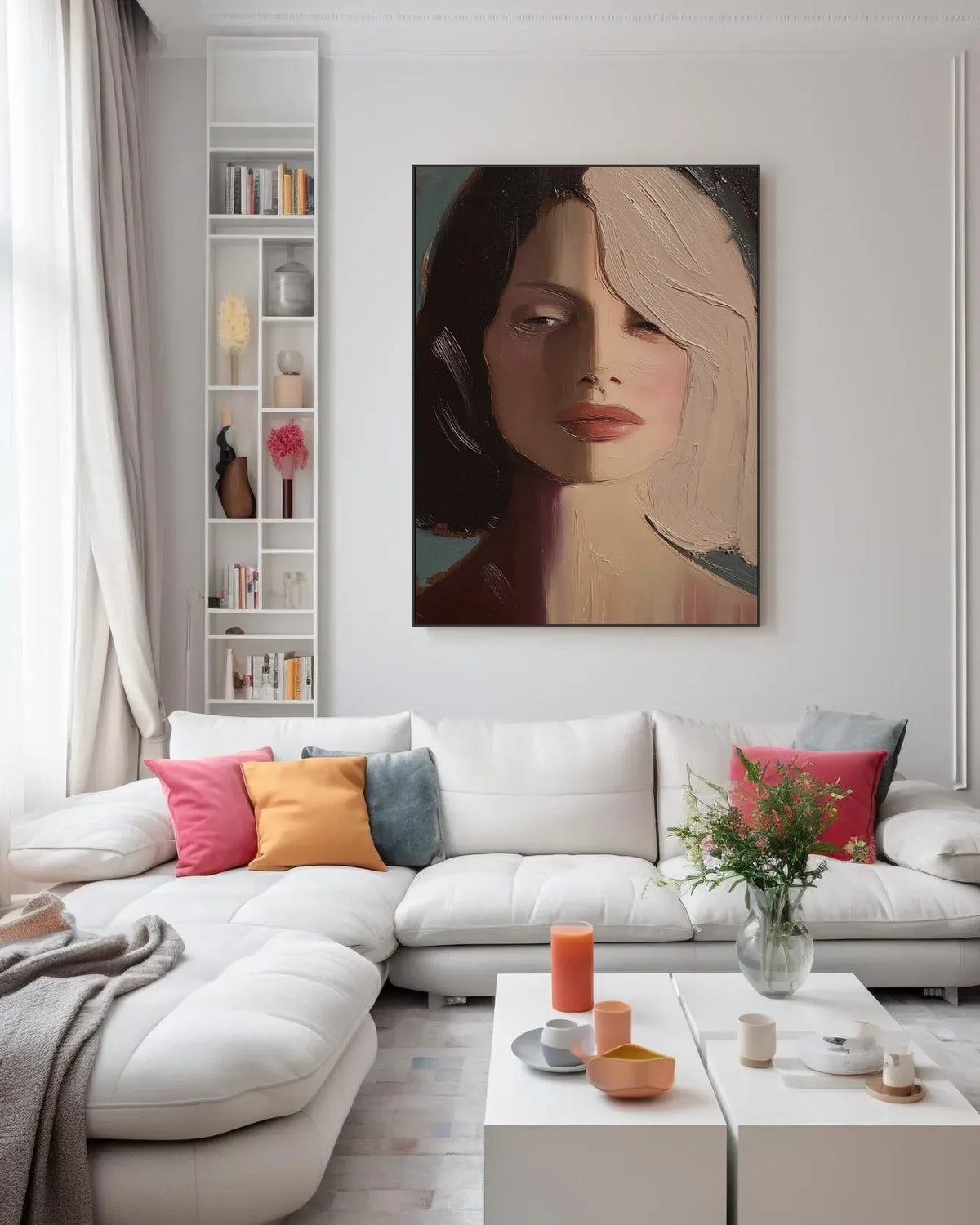 Textured Woman Paintings No.022