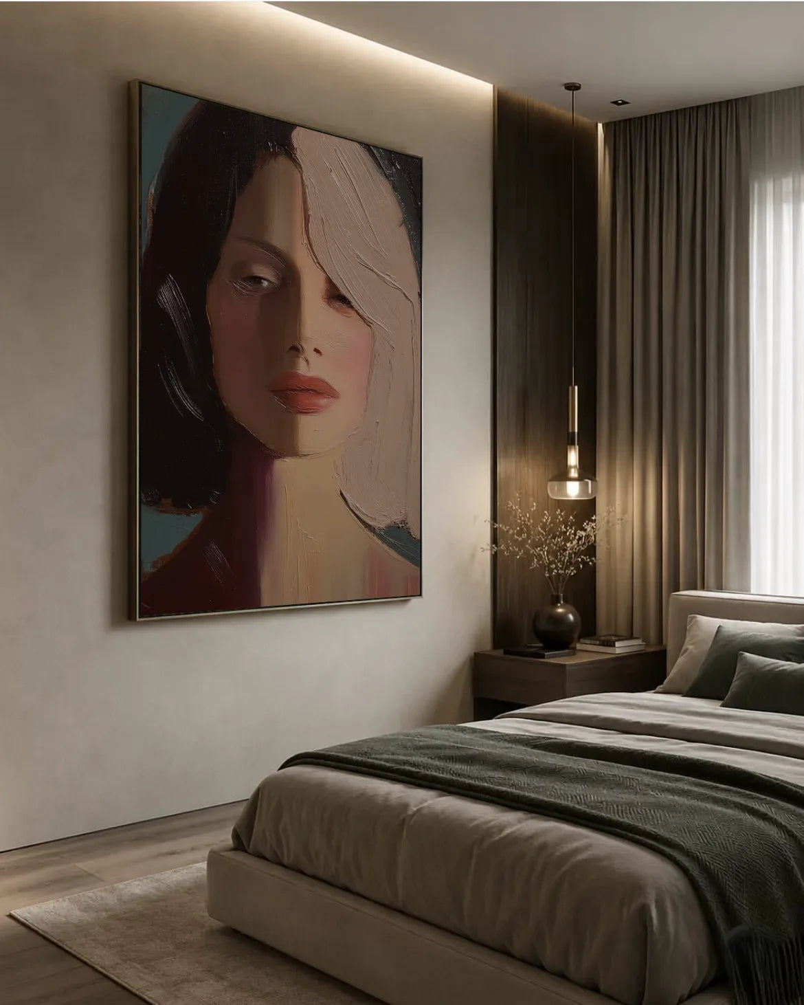 Textured Woman Paintings No.022