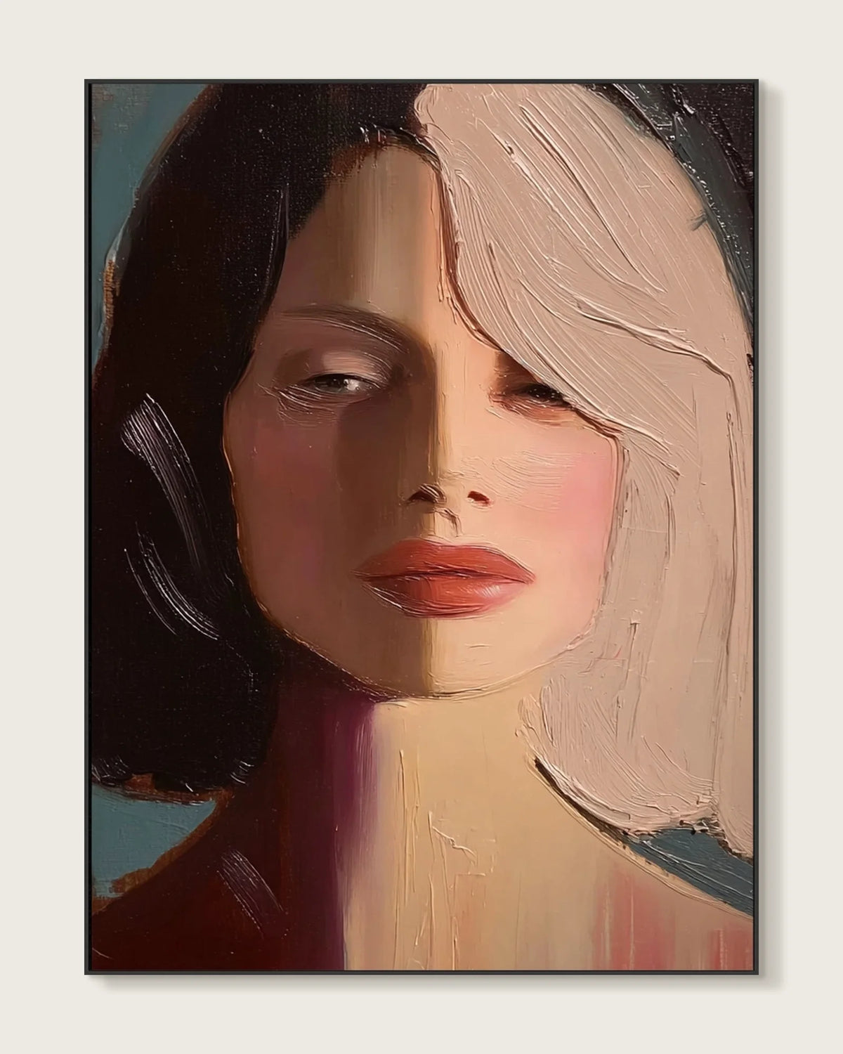 Textured Woman Paintings No.022