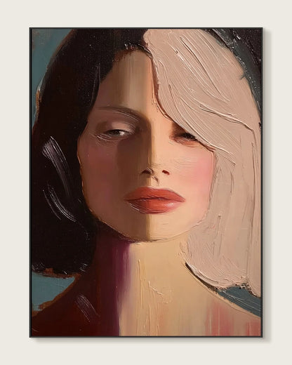 Textured Woman Paintings No.022