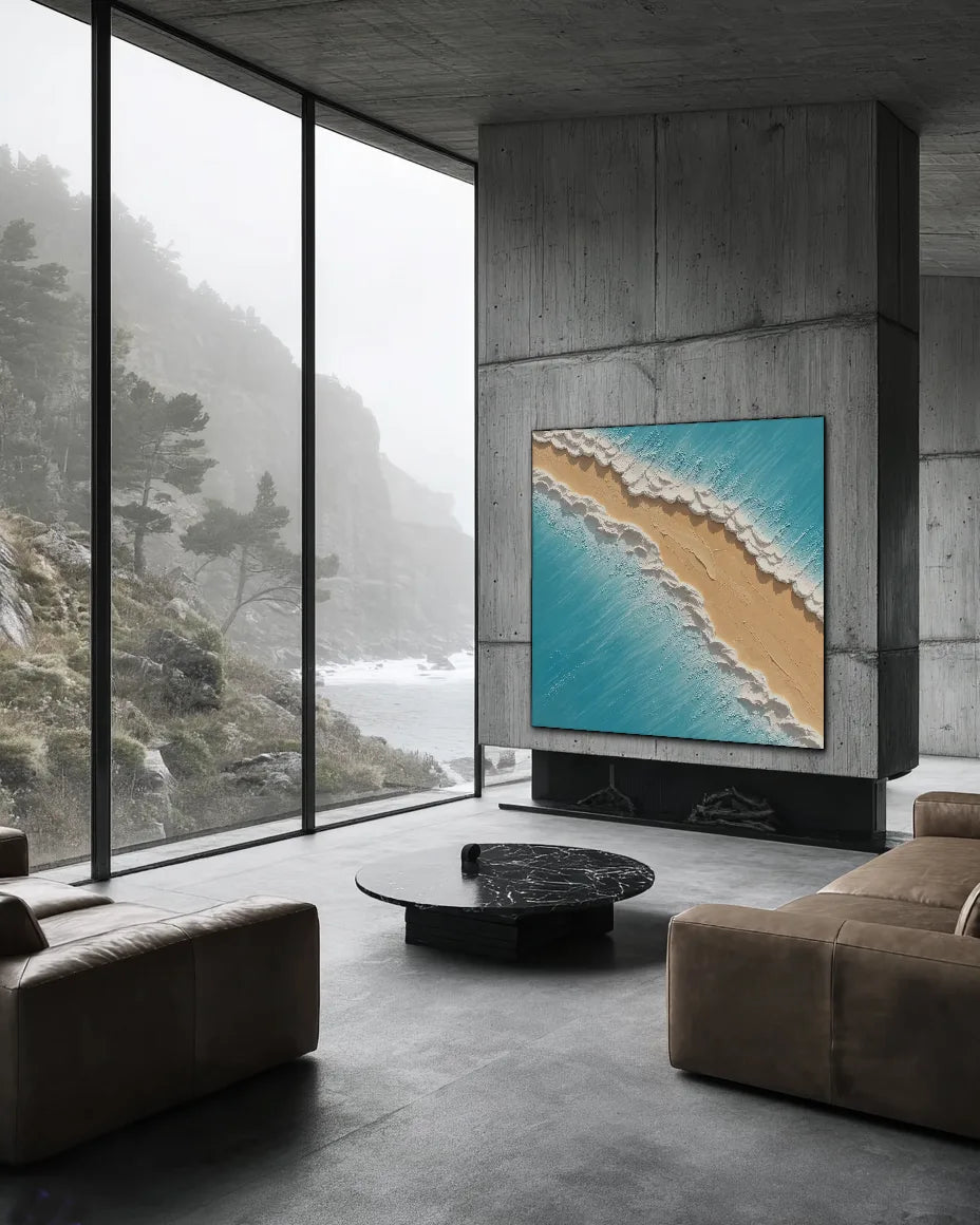 Turquoise Shoreline No.008