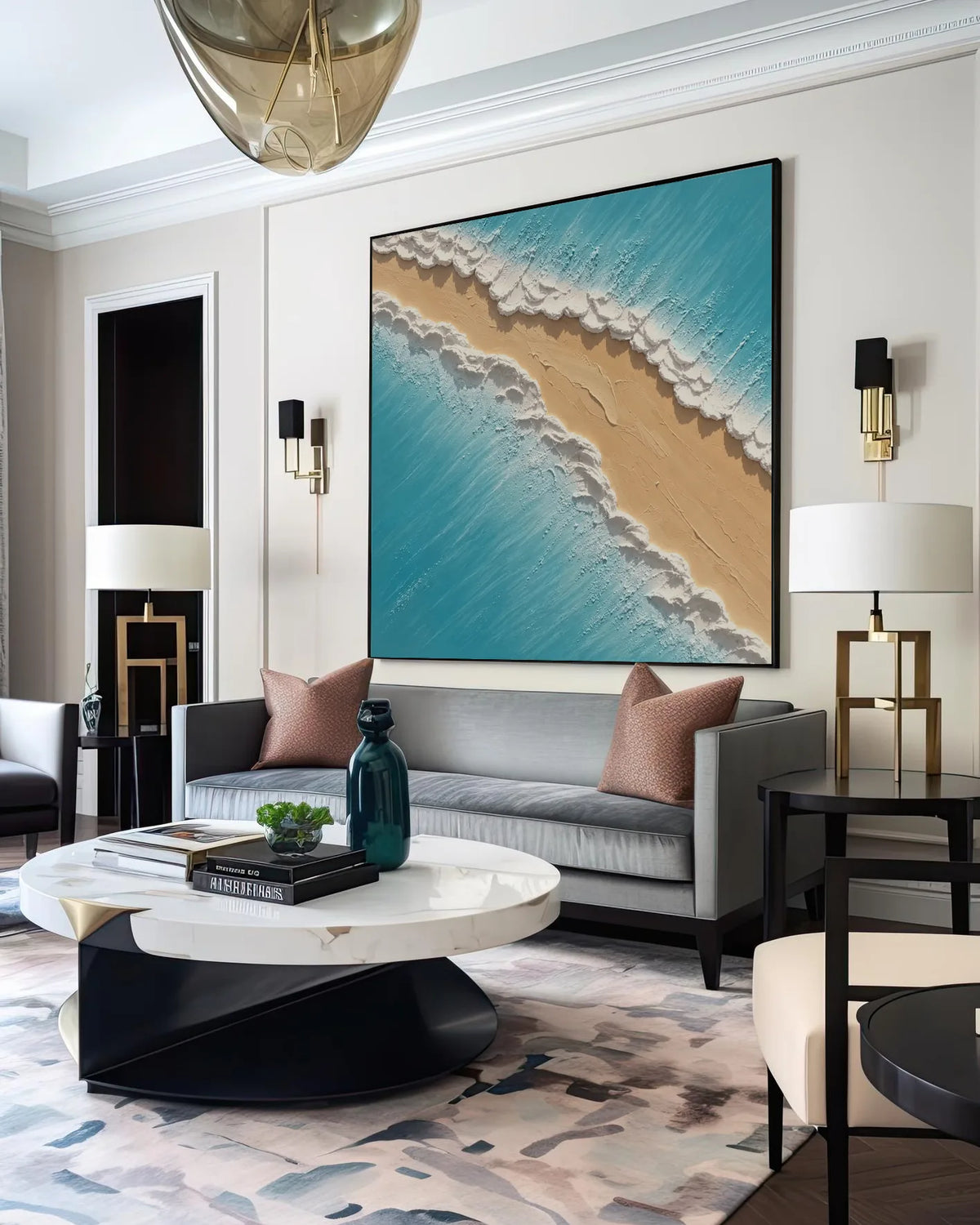 Turquoise Shoreline No.008