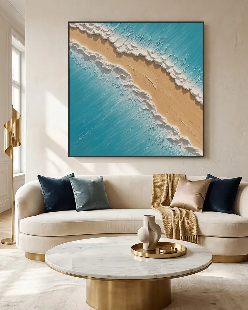Turquoise Shoreline No.008