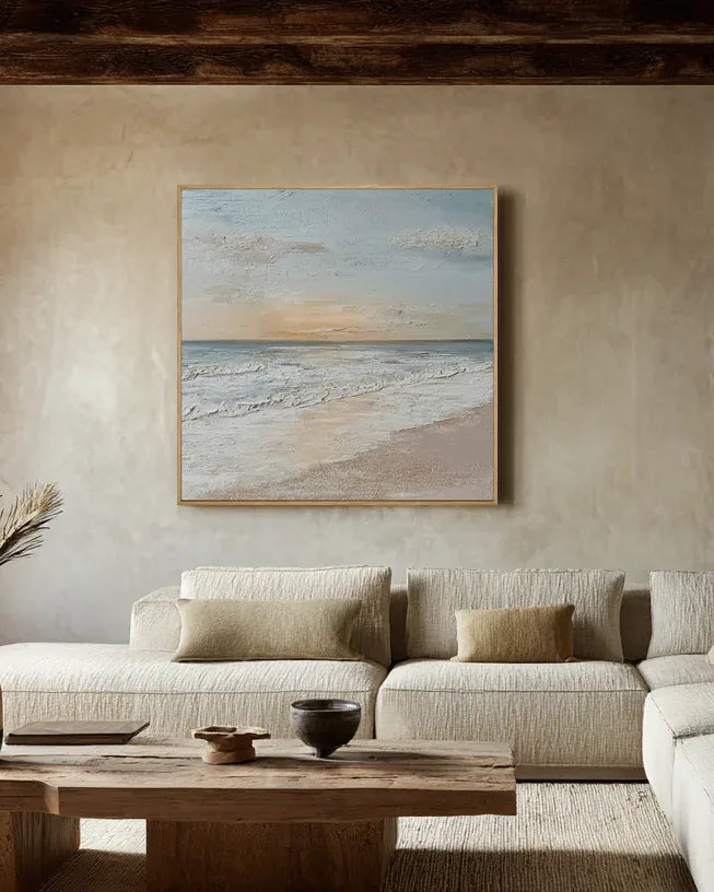 Waves Square Painting