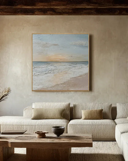 Waves Square Painting