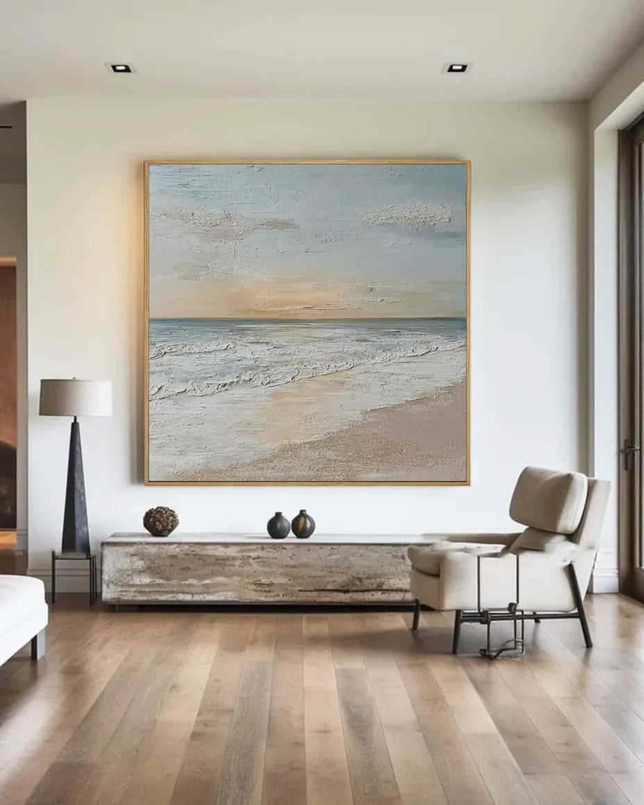 Waves Square Painting