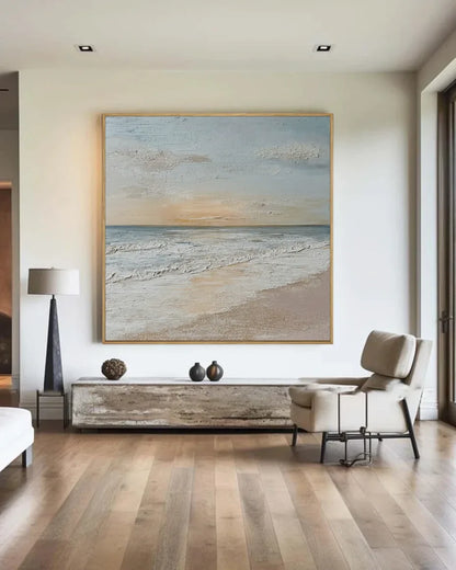 Waves Square Painting