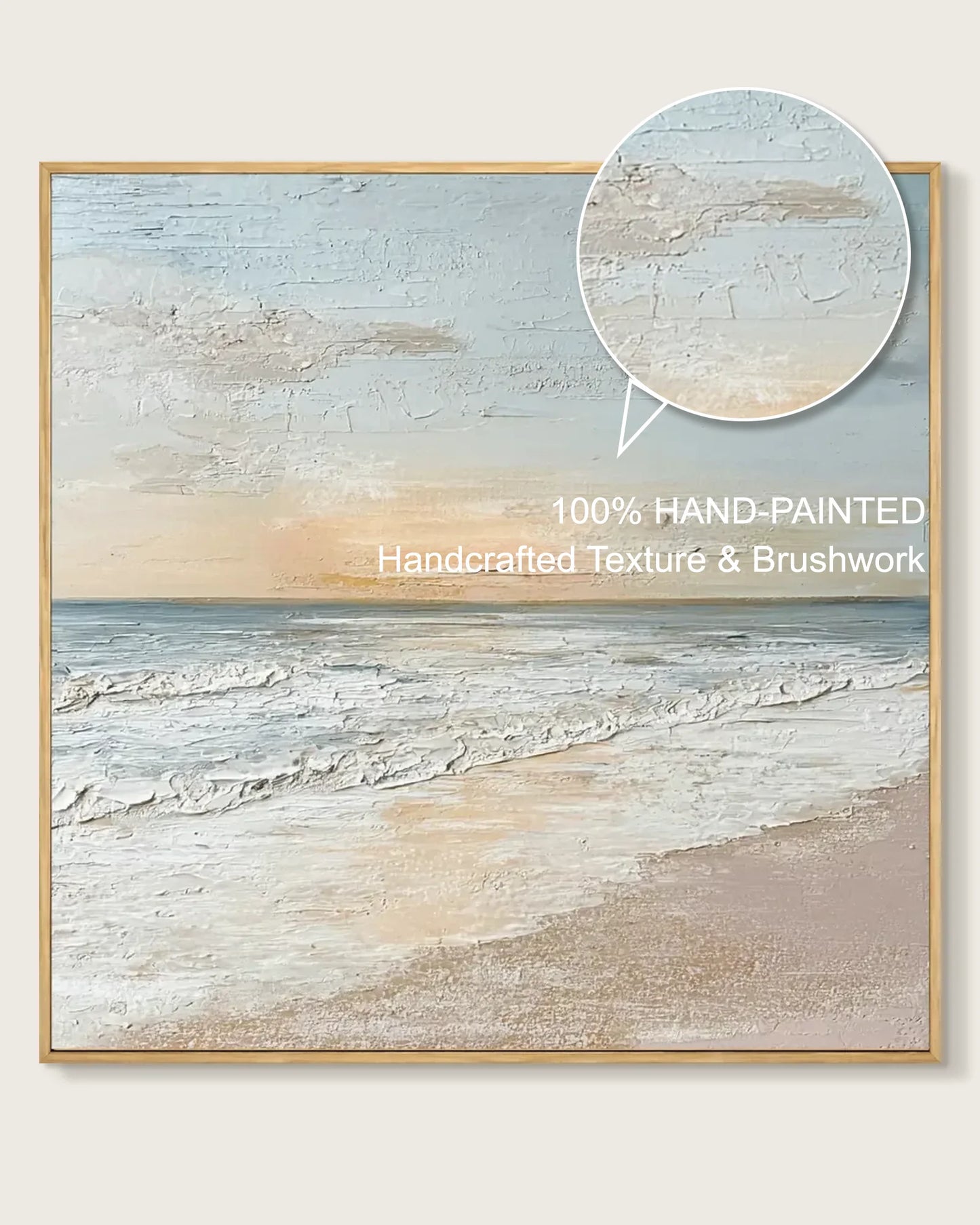 Waves Square Painting