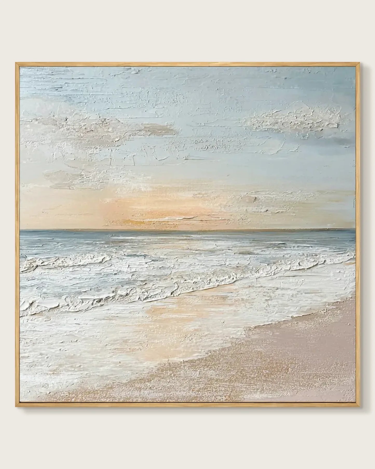 Waves Square Painting