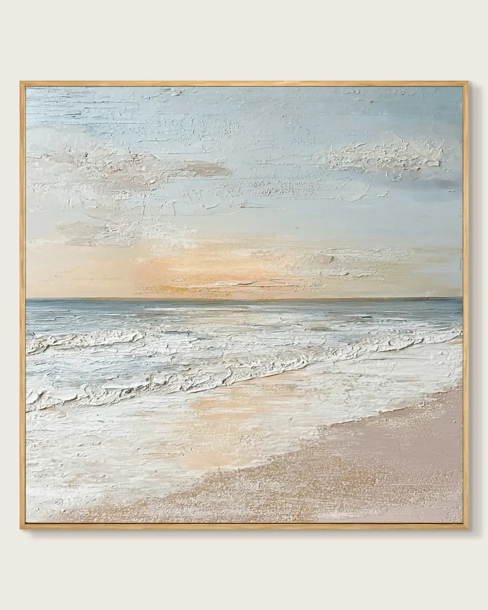 Waves Square Painting