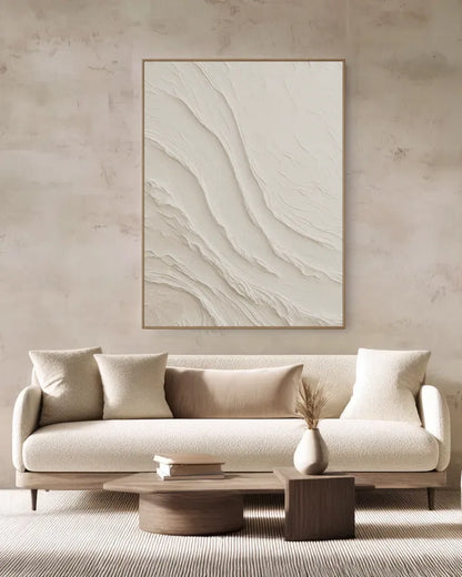 White Current Diagonal Drift No.050